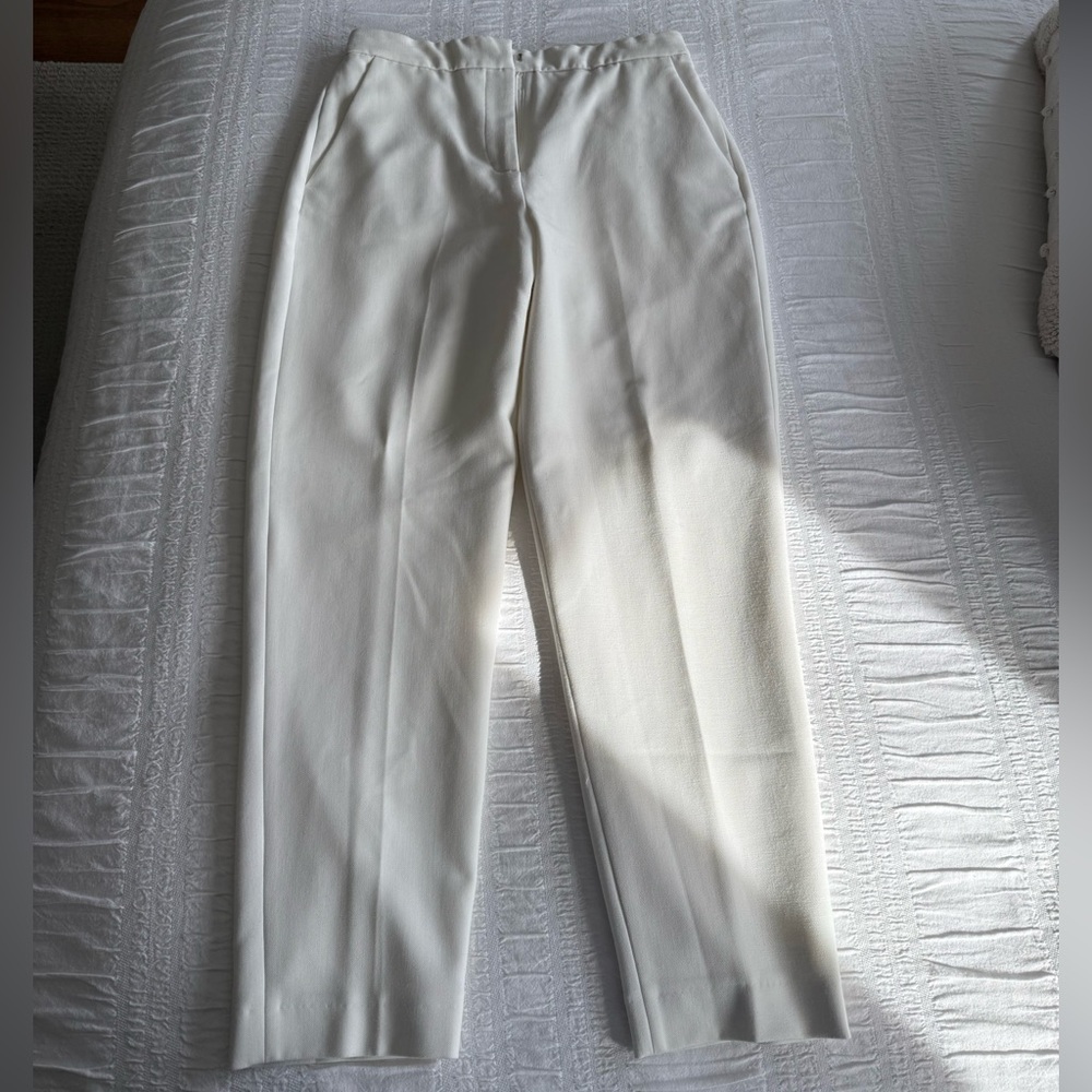 French Connection white dress pants